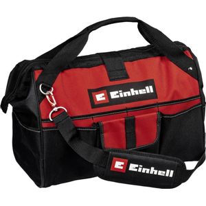 Einhell Tas 45/29 (voor gereedschap en accessoires, duurzaam met versterkte bodem, draagriem, draaggreep, verschillende vakken en compartimenten)