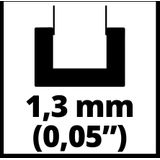 Origineel Einhell zwaard 35 cm (kettingzaagaccessoire, passend voor de Einhell elektrische kettingzaag GC-EC 935, lengte 35 cm, dikte 1,1 mm)