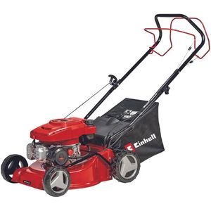 Einhell Benzine Grasmaaier GC-PM 40/2 S - 132 cm³ - 2 kW - 4-takt - Maaibreedte: 40 cm - Aanbevolen gazonoppervlakte: tot 1000 m² - 45 L opvangbak - Maaihoogte: 25-75 mm