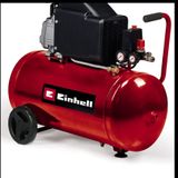 Einhell Elektrische Compressor TC-AC 270/50/8 - 1800 W - 8 bar - 50 L tank - Aanzuigcapaciteit: 270 l/min - Oliegesmeerd