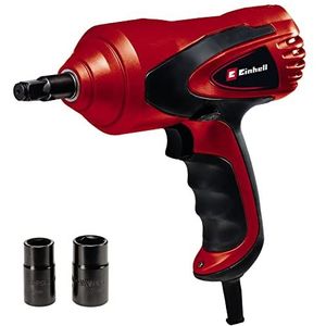 Einhell auto-slagmoersleutel CC-HS 12/2 (12 V, max. koppel 350 Nm, geïntegreerde waterpas, LED-lamp, incl. 2 dopsleutels met 17/19 en 21/23 mm)