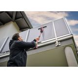 Einhell Brillianto Raamzuiger Accessoire Roo - Zilve - Zwart