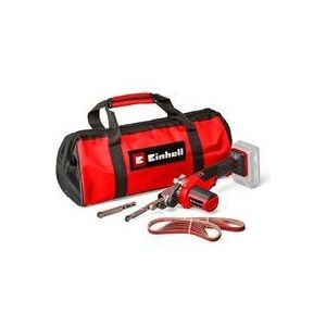 Einhell Accu Vijl-/Bandschuurmachine TE-BF 18 Li Solo - Power X-Change - 18 V/Li-ion - Bandsnelheid: 250-1700 m/min - Incl. 12 schuurbanden - Incl. opbergtas - Excl. Accu en lader