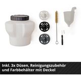 Einhell - TE-SY 18/90 Li-Solo - Accu Verfspuitsysteem - Rood - Kunststof - 1200 ml