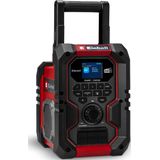 Einhell - Accu Bouwradio TE-CR 18 Li DAB+/FM/BT - DAB+, FM, Bluetooth, TFT-kleurenscherm