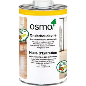 Osmo Onderhoudsolie 3079 | Kleurloos mat | 1 Liter Vloer Olie - Onderhoudsolie Parket - Onderhoudsolie Vloer - Onderhoudsolie Hout