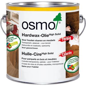 Hardwax-Olie Farbig 3067 - Houtolie - Grijs Transparant - 2.5 Liter - 100% Natuurlijk