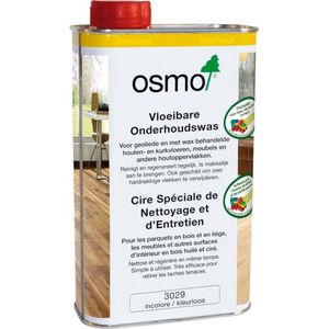 Osmo Onderhoudswas en Reinigingsmiddel 3029 - 1 Liter | Vloeibare Onderhoudswas en Reinigingsmiddel | Houten Vloer Onderhoud