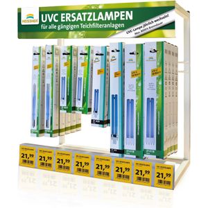 Heissner POS display UVC lampen