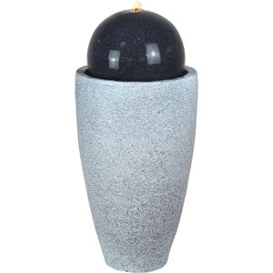Heissner terras fontein mocca LED