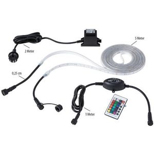 Smart light Unterwasser-LED-Band, rgb, 5m, inkl. Transformator und RGB-Controller - Heissner