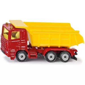 Siku 1298 Kiepwagen – Metallic Blauw, Beweegbare Kraanarmen, Trekhaak, Ideaal Voor Uren Speelplezier!