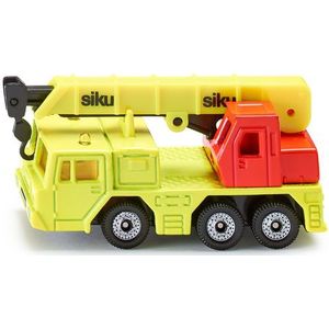 Siku - 1326 - Hydraulische Kraanwagen - Geel/Rood - Metaal