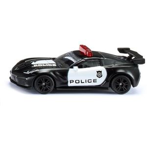 SIKU - Chevrolet Corvette ZR1 - Speelgoedauto - Zwart/Wit - Metaal/Kunststof