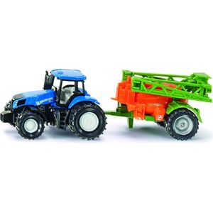 SIKU 1668 Tractor met Veldspuit