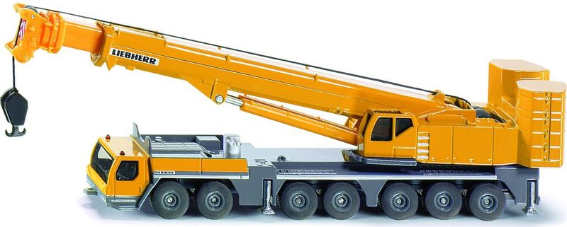 Siku - 1886 Liebherr - Mobiele Kraan - Geel - Metaal/Kunststof
