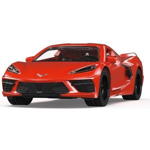 Siku - Chevrolet Corvette Stingray - Speelgoedauto - Rood - Metaal/Kunststof - Schaal 1:50