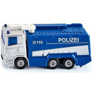 Siku Scania Polizei Waterkanon Vrachtwagen 8,4 Cm Blauw (1079)