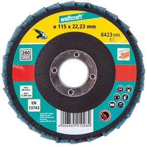 wolfcraft Schuurlamellenplaat met vlies I 8423099