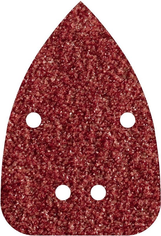 Wolfcraft - Hechtschuurbladen - K80 G80 - 10 Stuks - Zelfhechtend voor Hout/Metaal