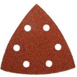 wolfcraft 1851100 driehoekige strik, korrel 60, 25 stuks