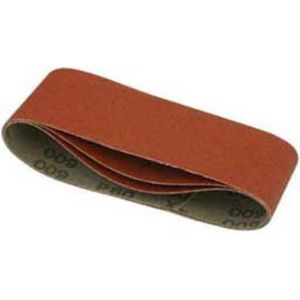 Wolfcraft Textiel schuurband | Korund | K60 | 76 x 457mm | 3 stuks - 1892000