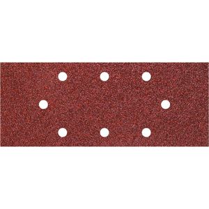 wolfcraft 1969100 - set van 25 schuurpads - korrel 40/80/120 - afmetingen 93 x 230 mm