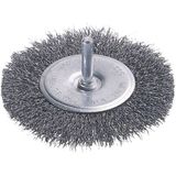 Wolfcraft Draadborstel | 6-kant schacht | Ø75 x 10mm | 1 stuk - 2100000