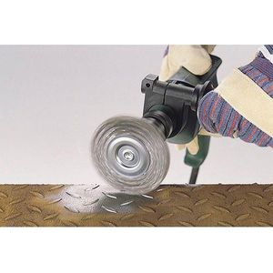 Wolfcraft Draadborstel | 6-kant schacht | Ø75 x 15mm | 1 stuk - 2119000