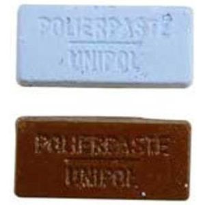 Wolfcraft - Polijstpastaset - Bruin - Blauw - 2 Stuks