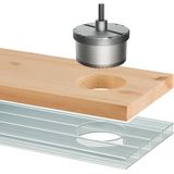 Wolfcraft - Profi-gatzaag - 5-delig - Ø28-75mm - Multikransgatenzaag