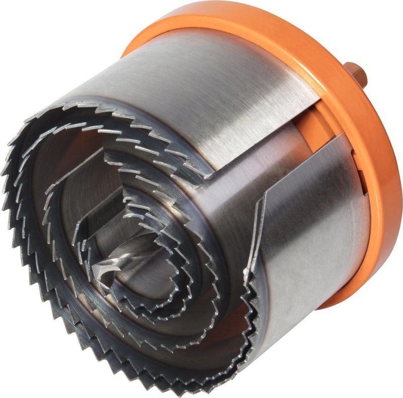 Wolfcraft - Profi-gatzaag - 5-delig - Ø28-75mm - Multikransgatenzaag