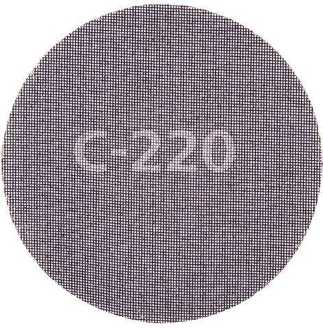 Wolfcraft - Schuurschijven - 225 mm - Korrel 220 - Zelfklevend - Voor Wand- en Vloerschuurmachines