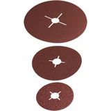 Wolfcraft - 2455000 - Schuurpapier - On-geperforeerd - Ø 125 mm - 20 stuks