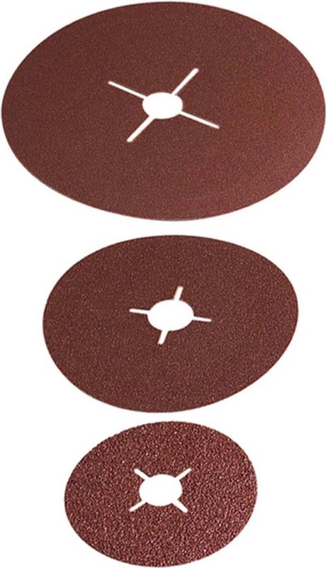 Wolfcraft - 2455000 - Schuurpapier - On-geperforeerd - Ø 125 mm - 20 stuks