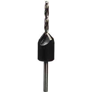 wolfcraft 2498000 1 aanloopboor Ø 3,2-12 mm – frees hoek 45° zilver