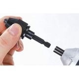 wolfcraft - Snelspan-boorhouder - Hoogwaardige Constructie - Veilige Grip - Gebruiksvriendelijke Montage