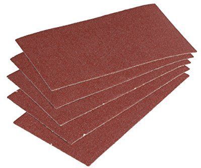 Wolfcraft - Hechtschuurstroken - K80 - 70 x 125mm - 5 Stuks