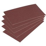 Wolfcraft - Hechtschuurstroken - K120 - 5 Stuks - Zelfhechtend - Korund