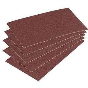 Wolfcraft - Hechtschuurstroken - K120 - 5 Stuks - Zelfhechtend - Korund