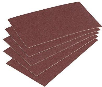 Wolfcraft - Hechtschuurstroken - K120 - 5 Stuks - Zelfhechtend - Korund