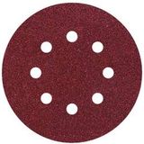 Wolfcraft - Hechtschuurschijven - Geperforeerd - Ø125mm - 5 Stuks