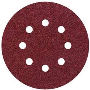 Wolfcraft - Hechtschuurschijven - Geperforeerd - Ø125mm - 5 Stuks