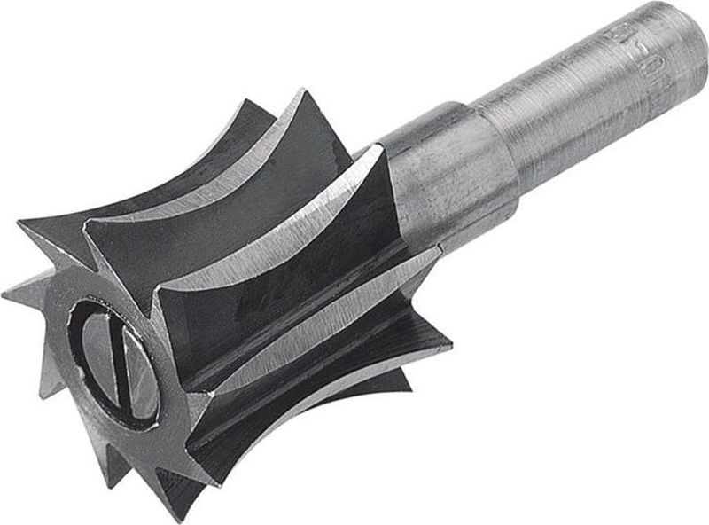 Wolfcraft - Afrondingsfrees - Ø25 x 22mm - Gereedschapsstaal - 1 stuk