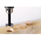 Wolfcraft - Cilinderboor - Ø30 x 90mm - 1 stuk - Zelfsnijdende Centreerpunt