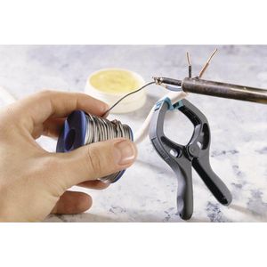 Wolfcraft Microfix S | Mini-veerklemmen | 1x ring | 6 stuks - 3420000