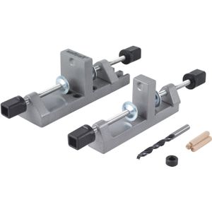 Wolfcraft - Universele Deuvelaarset - 44-dlg - Inclusief Houtboor en Deuvels