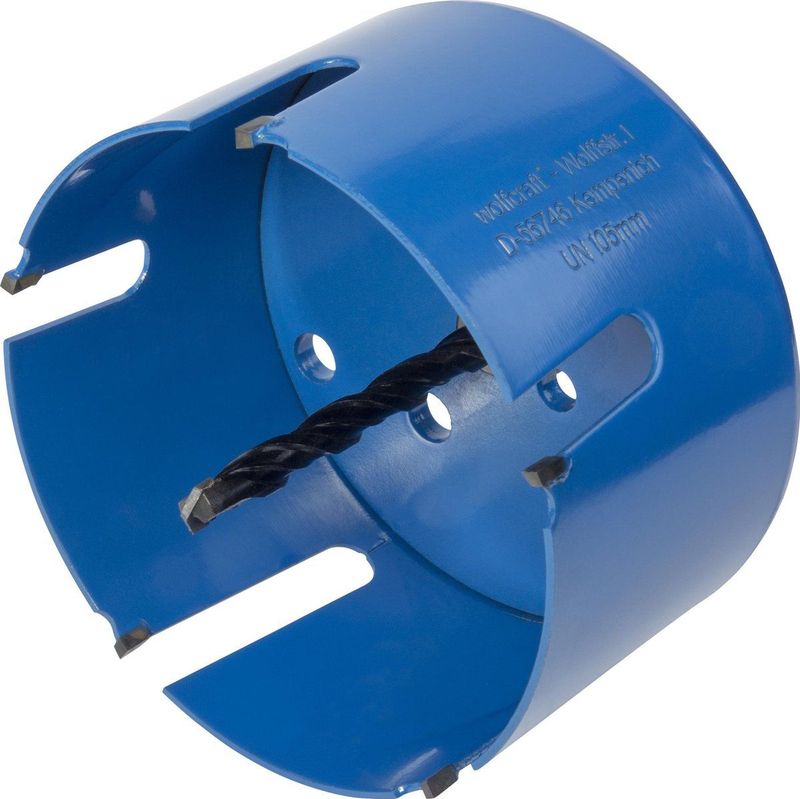 Wolfcraft - Universele Gatenzaag - Ø 32-68 mm - Hardmetaal - Incl. Opspandoorn