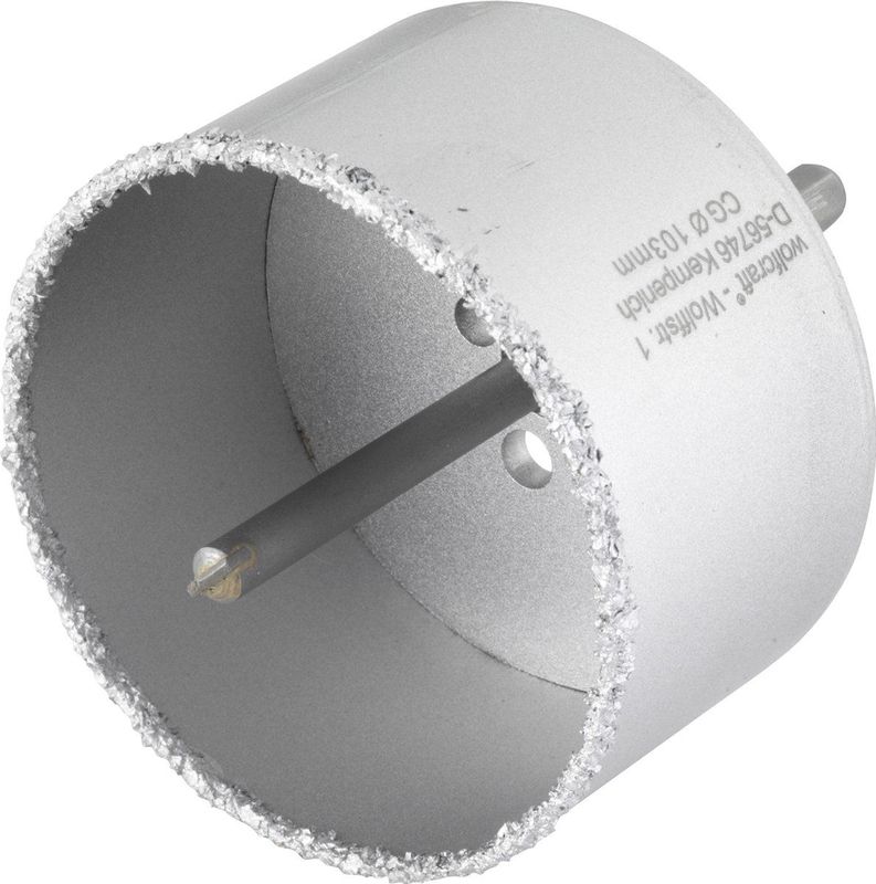 wolfcraft - Gatenzaag - Grijs - Metaal Gecoat met Wolfraamcarbide - Diameter 103 mm