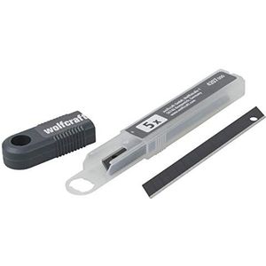 Wolfcraft 4207000 Afbreekmesjes Profi-Sharp 9 mm zwart 5 stuk(s)